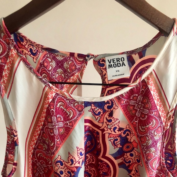 Vero Moda Amsterdam Scarf Print Dress - Picture 4 of 7